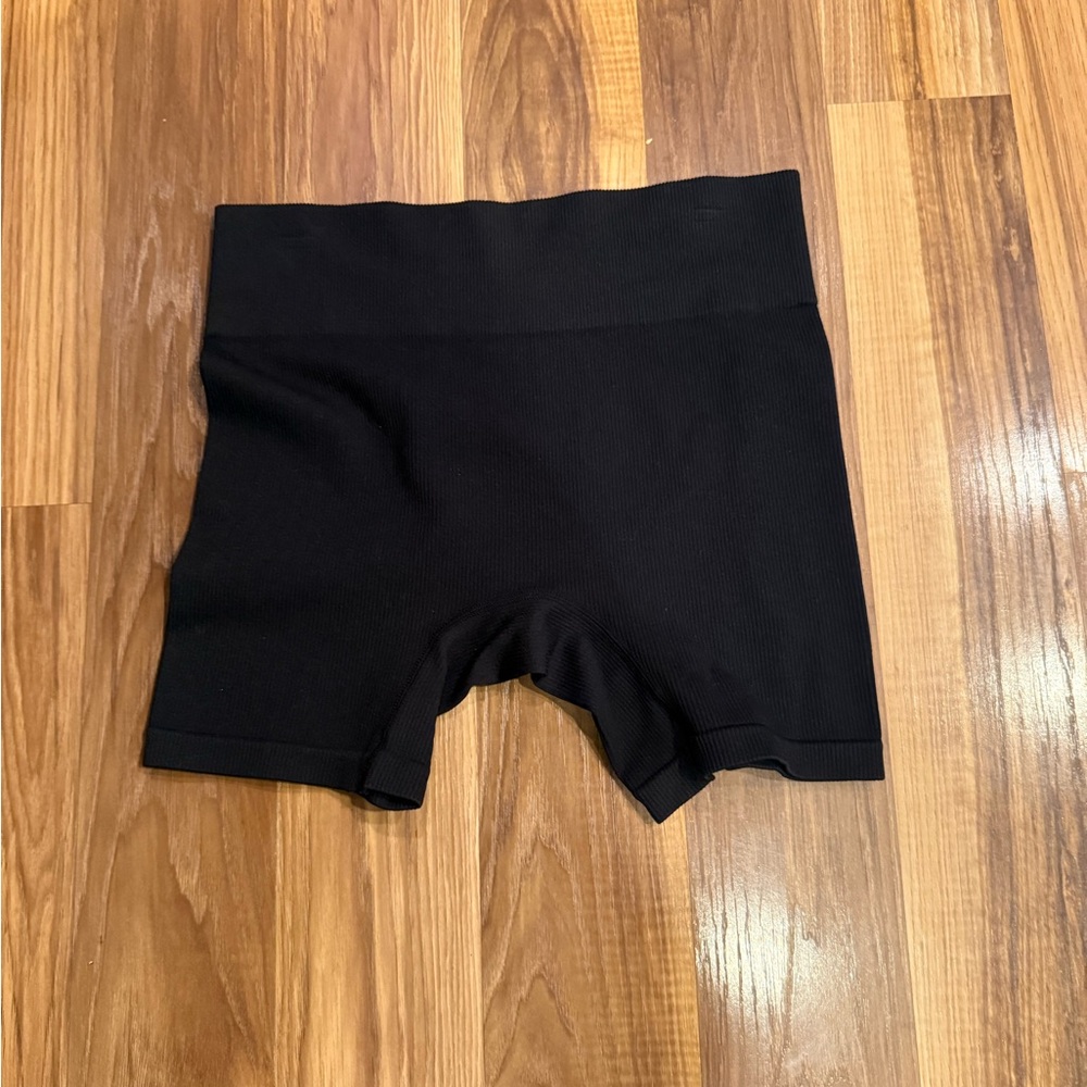 Wild Fable Black Bike Shorts with Wide Waistband